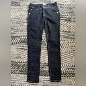 👖Hudson Jeans Ladies Flap Pocket Beth Baby Boot Cut, Size 28, Dark Wash